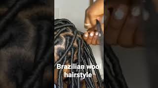 brazilian wool Braid