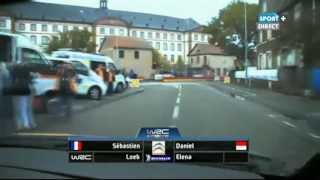 WRC France Alsace 2012 - SS19 Haguenau 1 (live TV)