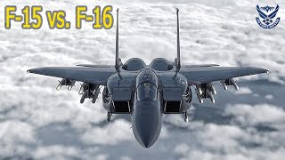 F-15 Vs F-16 | Which is better F-15 or F-16?