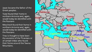 THE ORIGIN OF HUMANITY--Descendants of Noah Formed ALL THE ETHNIC GROUPS WE SEE TODAY