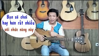 Bạn sẽ chơi guitar hay hơn với cây đàn này - Đàn Guitar có EQ kèm loa, nhiều chức năng tích hợp