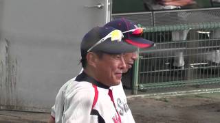 2011.2.7　ヤクルト春季キャンプ☆　池山・真中・内藤　再会♪