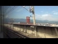 東北新幹線 e2系 やまびこ122号 車窓3 仙台～福島 つばさ号連結 scenery from a shinkansen window