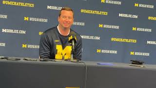 Assistant coach Kyle Church assess Michigan vs  Michigan State rivalry