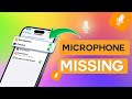 How To Fix Can't Allow Access to Microphone on iPhone Apps