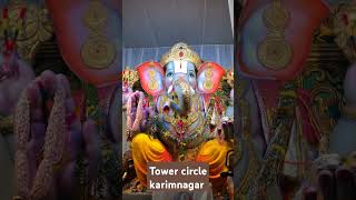 Towercircle Ganesh  #2024 #karimnagar #ganeshcelebrations #ganeshchaturthi #trending #explorewithgag