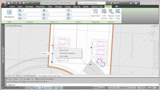 AutoCAD 2012 - Rectangular Array