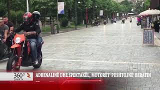 ADRENALINË DHE SPEKTAKËL, MOTORËT 'PUSHTOJNË' BERATIN