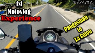 My First Motovlog | Pangasinan - La Union Ride | Nmax 2019