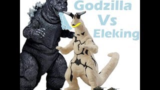 Godzilla vs Eleking: The Guardian of the sea against The King of the Monsters