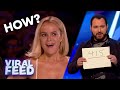 MIND READING DUO READ THE JUDGES MIND'S | VIRAL FEED