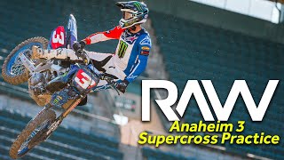Anaheim 3 Supercross Practice RAW - Motocross Action Magazine