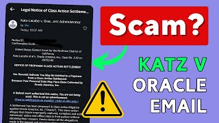 Katz Privacy Settlement Email - Legit or Scam?