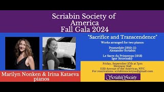 Scriabin Society of America Fall 2024 Gala