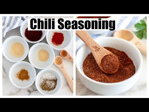 What is chili seasoning made of?