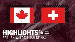 Kanada vs. Schweiz 4:0 – Highlights Frauen-WM | Halbfinal