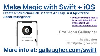Prediction Ball - Step-by-Step Guide to Build a "Magic 8 Ball"-style iOS App for Absolute Beginners