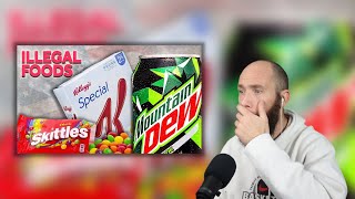 South African Reacts to American Foods That Are Banned In Other Countries