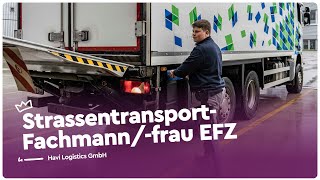 Bewege Güter durch die Schweiz als Strassentransportfachmann/-frau EFZ | Lehrstellenvideo | Yousty