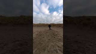 JefK, solo soccer football goalkeeper training on the beach Part 42