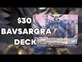 BUDGET Bavsargra Deck // Cardfight Vanguard Jan 2023