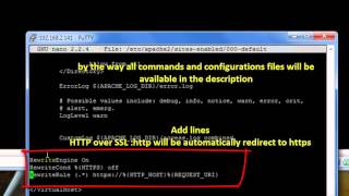 Debian 6.0.6 Server Apache2 :Auto redirect http to https -third (see Description below)