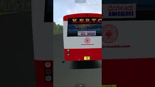 KSRTC BUS IN FULL MODIFIED LIVERY IN KARNATAKA #ksrtc #bussid #gamer #ksrtc #gamer #bussid