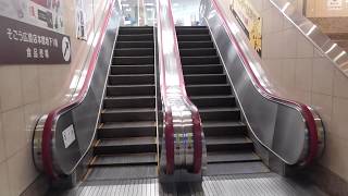 そごう広島店・本館地下１階出入り口のエスカレーター（三菱製）SOGO HIROSHIMA B1 escalator(MITSUBISHI)