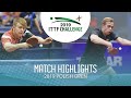 Tom Jarvis vs Marek Badowski | 2019 ITTF Polish Open Highlights (1/4)