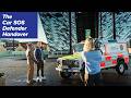 Car SOS at Britpart. Defender ready for service with Community Rescue Service in Northern Ireland.