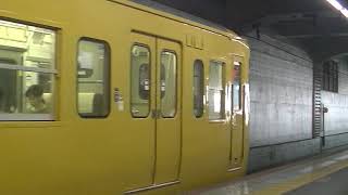 115系オカA-07編成 山陽本線 下り 普通列車  国鉄115系（4両編成）A-07 JR西日本 岡山電車区 岡オカ 岡山 2019.11.13 01340