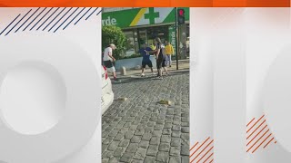 Brutal pelea en el centro de Viña: terminó con persona apuñalada