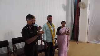 Sainik School Bijapur- Parents' Day ,Cadets receiving prizes, Sept 12, 2013