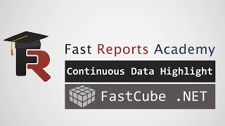 FastCube .NET: Continuous Data Highlight