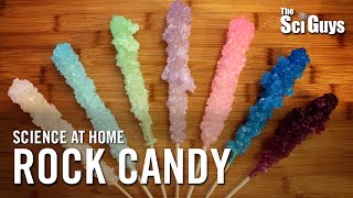 Rock Candy Recipe - Crystallization of Sugar - The Sci Guys: Science at Home
