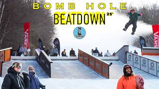 The BOMB HOLE BEATDOWN Rail Jam at LOON Mountain, NH! (2025)