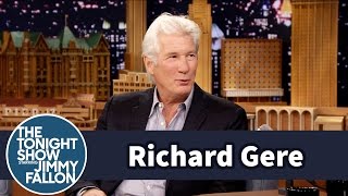 Richard Gere Gets the Tonight Show Crowd Riled Up
