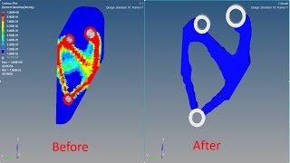 Topology optimization | optistruct hypermesh