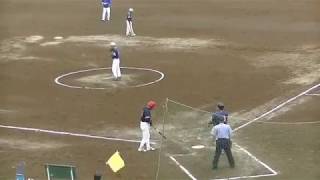 川越春季シニアsoftball大会　準決勝 　MD ✖ HA 戦　終盤の攻防