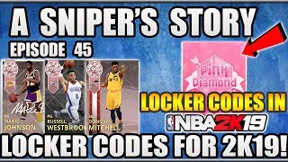 LOCKER CODES FOR NBA 2K19 + CHEAP AND FREE PINK DIAMONDS IN NBA 2K18 MYTEAM