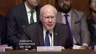 Leahy questions Barr on \