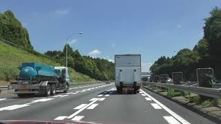 追い越し車線をずっと走るトラック！　東関道　00048