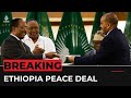 Ethiopia’s warring sides agree ‘cessation of hostilities’: AU