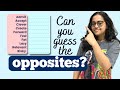 Daily Used Opposite Words In English | Antonyms #shorts Increase English Vocabulary |Ananya