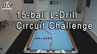 15 ball L-drill, Complete Circuit Challenge - scored a sorry 83 :-(