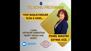 YIL SONU PROGRAMI; YENİ BAŞLAYANLAR İÇİN 8 DERS...