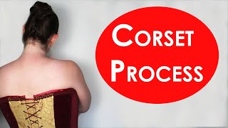 FINAL CORSET REVEAL || Making a Single Layer Corset | Beginning Corset Making