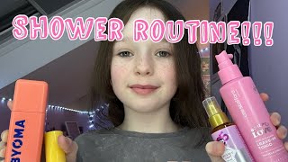 MY SHOWER ROUTINE!!! 💜🚿