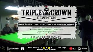 Reventon Classic 2018 | FINAL | Aaron Mahoney v Ben Judge