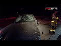 car rollover lands on northbound i 5 fast lane la jolla 20250104 4k